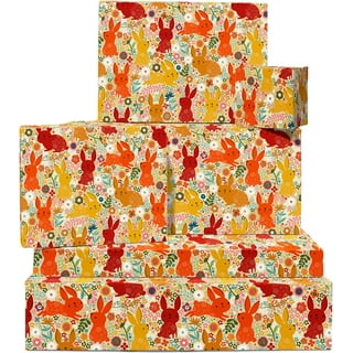Easter Bunny Recycled Wrapping Paper  Eco friendly Gift Wrap – planetwrapit