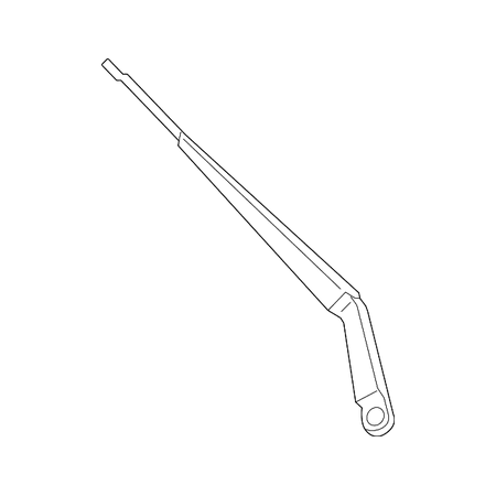 Genuine OE Nissan Wiper Arm - 28886-1LA0A