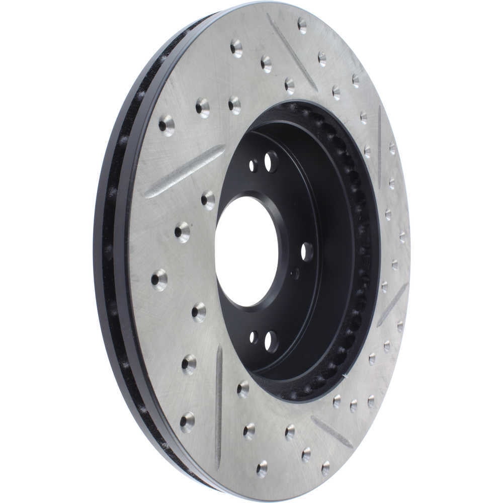 StopTech 02-06 Acura RSX Slotted & Drilled Right Front Rotor Fits select: 2006-2009 HONDA CIVIC LX, 2010-2011 HONDA CIVIC VP
