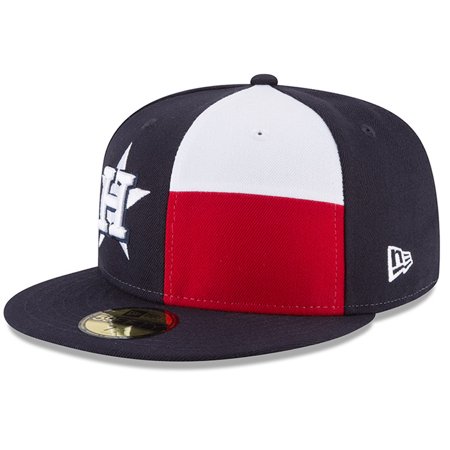 Navy 59fifty Fitted Cap - Houston Astros New Era 2017 World Series Champs State Flag 59FIFTY Fitted Hat - Navy