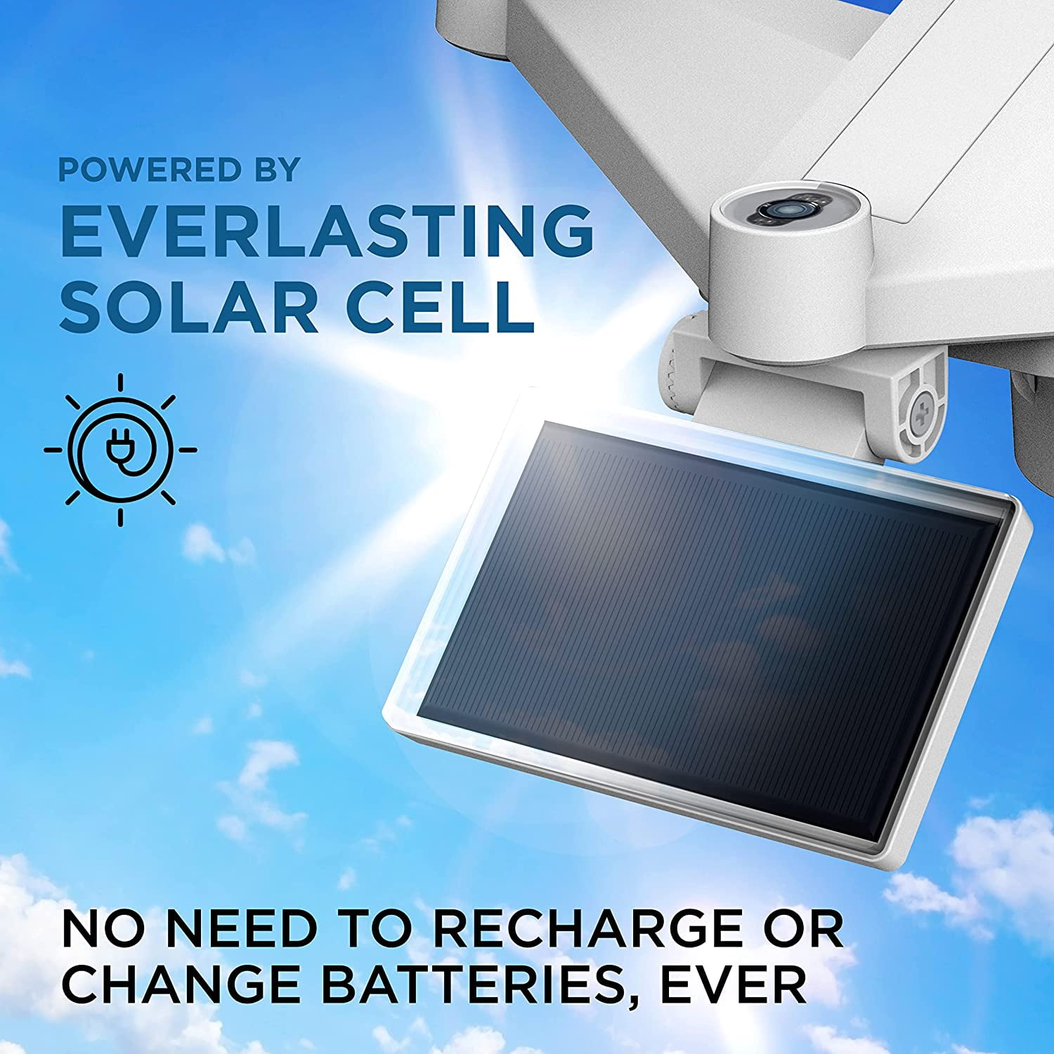 Logia 7-in-1 Wireless Self-Charging Weather Station with Wi-Fi, Solar Cell & 7” LCD HD Display