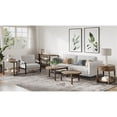 thumbnail image 3 of Bowery Hill Contemporary Nesting Cocktail Table Set in Honey Oak, 3 of 3
