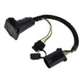 thumbnail image 4 of 7-way Trailer Harness 4-way Flat Plug Socket Kit For Chevy Silverado 1500 2500, 4 of 5