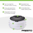 thumbnail image 3 of Presto Dehydro Electric Food Dehydrator, 4-Tray Expandable Dryer Machine, White, 3 of 16