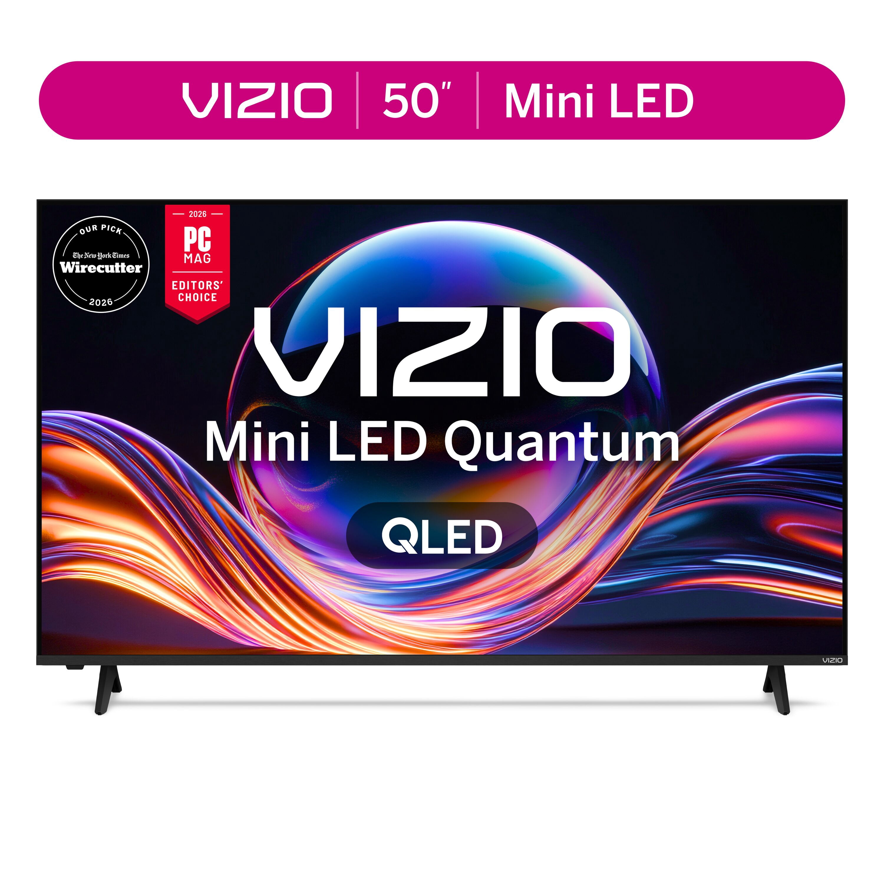 VIZIO 43” Mini LED Quantum 4K QLED HDR Smart TV (NEW 2026) VQM43C
