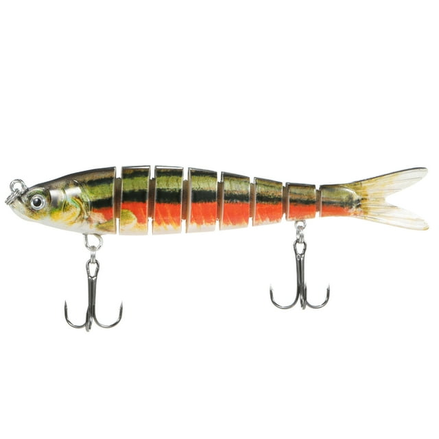 Cebos TARUOR 140mm Multi articulado Swimbait realista 8 segmentos pesca Swimbait Minnow señuelos art Taruor Cebos