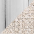 thumbnail image 2 of LumiSource Cream Noise Fabric, Chrome Metal Toriano Adjustable Barstool - Set of 2, 2 of 8