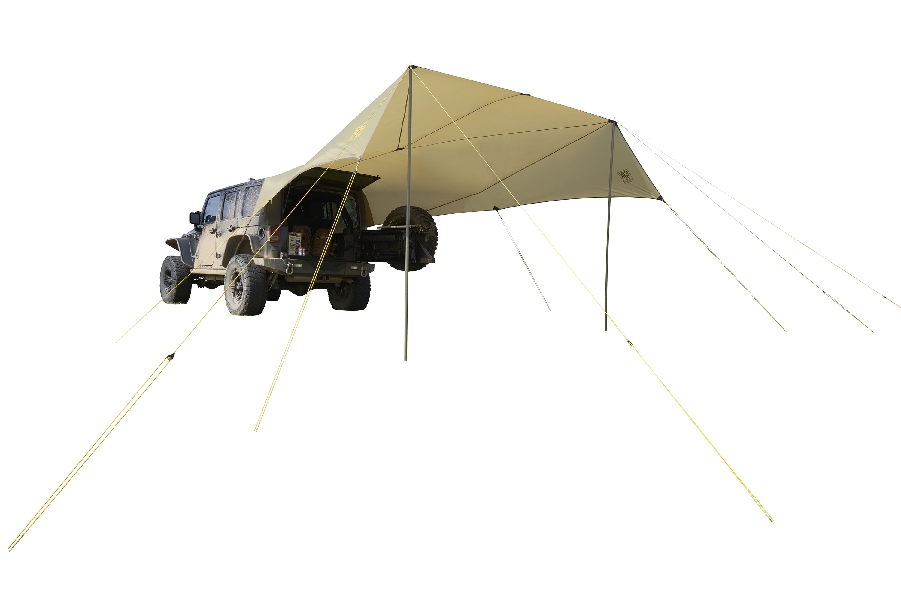 Slumberjack Roadhouse Tarpとsoomloom ペグ Slumberjack Roadhouse Tarp, Hunting Camping & Overland Shelter