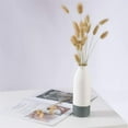 thumbnail image 3 of White Vases for Decor, White Gray Ceramic Vases, Flower Vase, 3 of 5
