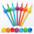 thumbnail image 2 of Pen Gripper Silicone Egg Non-slip Round Pencil Trainer Handwriting Gripper, 2 of 10