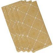 Simply Daisy 19" x 19" Dots and Dashes Geometric Print Napkin (Set of 4)