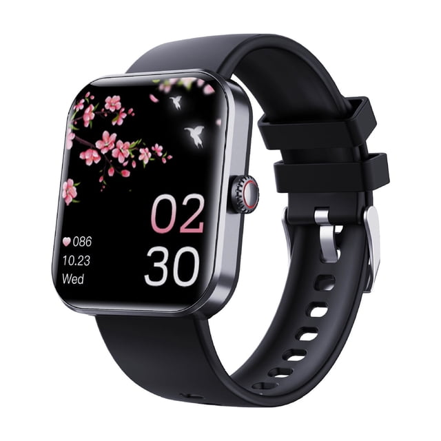 Pulsera deportiva inteligente F57L con control del ritmo cardíaco, oxígeno en sangre y salud, pantalla grande HD de 1,91 pulgadas