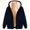 Navy, variant on Certgust Hoodies Womens Oversized Hoodie Zip Up Long Sleeve Sweatshirt Casual Fall Jacket with Pockets