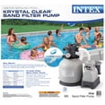 thumbnail image 2 of Intex Krystal Clear 3,000 GPH Above Ground Pool Sand Filter Pump | 28651EG, 2 of 7