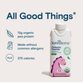 thumbnail image 5 of Kate Farms Organic Pediatric Peptide 1.5 Tube Feeding Formula, Plain, 8.45 fl oz (12 Pack), 5 of 6