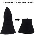thumbnail image 4 of Sombrero de sol con cola de caballo para mujer, protección UV, malla plegable, ala ancha, sombrero de pesca para playa, senderismo, jardín, 4 of 5