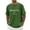 A1-Army Green600, variant on XIAONU Flag Letter Print Short Sleeve T-Shirt for Men Crew Neck Everyday Casual Tees