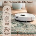 thumbnail image 6 of Design&I 4'x6' Washable Area Rug Snag-Free Skid-Resistant Medium Boho Mirrored Vintage Distressed Farmhouse Scrolls Bathroom Scroll for Home Office, Under Desk, 6 of 7