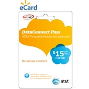 (Email Delivery) AT&T Prepaid Mobile Broadband Data Connect Pass, $15 per day, 100MB