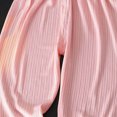 thumbnail image 4 of 7-8T Toddler Solid Color Lightweight Jogger Pants, Elastic Waist Loose Casual Trousers for 9 12 18 Months 2T 3T 4T 5T 6T 7T 8T Boys Girls Daily Wear,Pink, 4 of 4