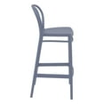 thumbnail image 3 of Compamia Victor Bar Stool Dark Gray, Set of 2, 3 of 5