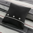 thumbnail image 4 of Home Essence Wade Reversible Super Soft Complete Bedding Set, King, Gray/Charcoal, 4 of 26