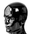 thumbnail image 6 of Gazechimp Bald Mannequin Head Male Freestanding Hat Holder for Hairpieces Headset Shop Black, 6 of 7