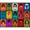 thumbnail image 2 of Pósteres de cantantes minimalistas, colección de cantantes famosos, letras de canciones de arte pop, pinturas, impresiones en lienzo, arte de pared para fanáticos, decoración de la habitación del hoga, 2 of 5