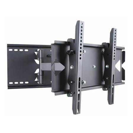 (Open Box) Monoprice Titan Series Full-Motion Articulating TV Wall Mount Bracket - For TVs 23in to 37in, Max 130lbs, Ext Range of 5.0in to 19.5in, VESA Up to 496x330, Works with Concrete &