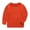 Orange, variant on KAUOD Kids Crew Neck Knit Sweater Plain Loose Soft Pullover Sweater Boys Girls Cute Lined Tops Fall Casual Sweatshirts