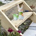 thumbnail image 4 of Desktop Ornament And Sunscreen Rabbit Flower Pot Companion Across All Seasons For Spring Summer Autumn Winter, 4 of 6