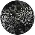 thumbnail image 1 of Alcott Hill Adirondack Black/Silver Area Rug, 1 of 7