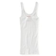 thumbnail image 2 of Camiseta sin mangas elástica acanalada Aeropostale para mujer color blanco extragrande, 2 of 2