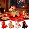 thumbnail image 7 of Horse Keychain, Fire Horse Keychain, Cute Red Fire Horse Doll Keychain for Bags and Keys, Soft Material, Compact and Handy Decorative Accessory, Ideal Gift for Collectors and Friends, 7 of 7