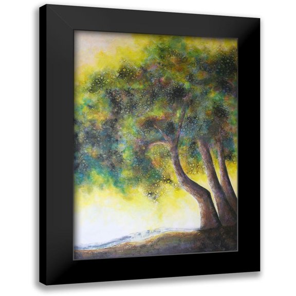 Charest, Doris 11x14 Black Modern Framed Museum Art Print Titled - Trio In The Sun 2030