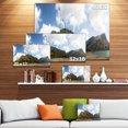 thumbnail image 3 of Lake and Clouds Panorama - Landscape Canvas Art Print, 3 of 4
