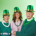 thumbnail image 6 of PMU St. Patrick's Day Headwear Decorations and Party Supplies - Foil Curved Brim Top Hat - Irish Costume, Party Accessory (3/pkg) Pkg/1, 6 of 6