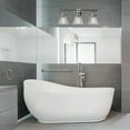 thumbnail image 4 of Globe Electric 60 Watt Parker 5-Piece Chrome All-In-One Bath Set, 4 of 4