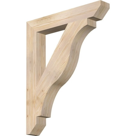

Ekena Millwork 5 1/2 W x 38 D x 46 H Funston Slat Smooth Bracket Douglas Fir