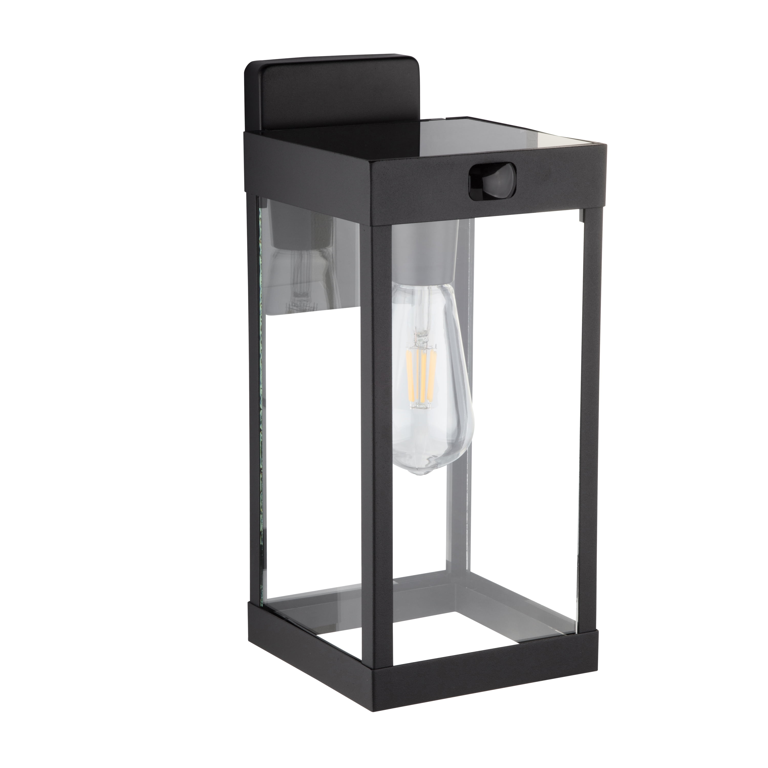 Better Homes & Gardens Solar Dusk to Dawn Decorative Outdoor LED Light, Metal, Glass, 200 Lumens