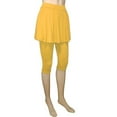 thumbnail image 4 of Womens Shorts 2025 Summer Skirted Leggings Flared Hem Loose High Waisted Short S-3XL, 4 of 4