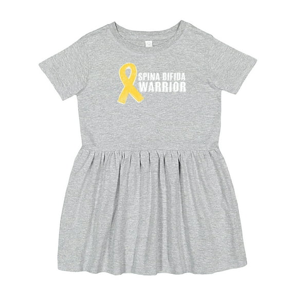 Inktastic Spina Bifida Warrior Girls Toddler Dress