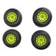 thumbnail image 5 of Accesorios para camiones RC, 4 piezas 1/10 RC neumáticos cortos para camiones RC para neumáticos de camión de recorrido corto ARRMA construidos para precisión Jadeshay A, 5 of 8
