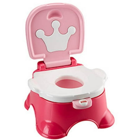 Fisher Price Pink Princess Stepstool Potty
