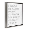 thumbnail image 2 of Stupell Industries Shabby Chic Yet To Be Inspiring Phrase Gray Floating Frame Canvas Art, 18 x 18, by Jaxn Blvd., 2 of 7