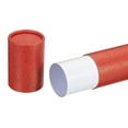 thumbnail image 4 of Uxcell 2 Inch x 15 Inch Poster Tube Photo Storage Tube Calligraphy Painting Tubes Mailing Tubes, Red 2 Pack, 4 of 5
