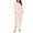 Pink, variant on Fleece Pajamas Women Fuzzy Pjs Sets 2 Piece Warm Fluffy Pullover Pants Loungewear Cozy Plush Sleepwear Winter Light Blue, M