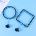 thumbnail image 3 of MasteelfCA 2PCS Fish Feeding Square Aquarium Fish Tank Ring Feeder Floating Food Circle, 3 of 7