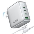 thumbnail image 1 of Charger imokin Estación de carga GaN de 4 puertos USB C de 100 W, 1 of 7