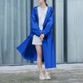thumbnail image 4 of Clearance Hooded Waterproof Long Windproof Waterproof Raincoat Jacket, 4 of 5